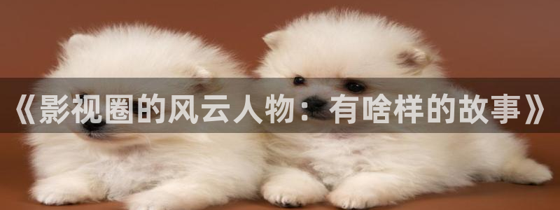 4040私人影院：《影视圈的风云人物：有啥样的故事》